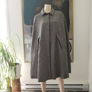 Jones New York | Knee-length Cape with Front Closure